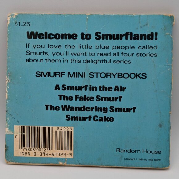 Smurf Mini Storybooks - Peyo - "A Smurf in the Air" & "The Hundredth Smurf" 1980 - Picture 4 of 10